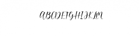 Belista Elegant Font Font UPPERCASE