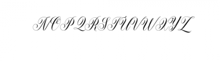 Bellanaisa Font UPPERCASE