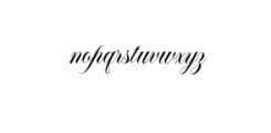 Bellanaisa Font LOWERCASE