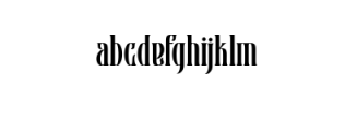 Bellvast.ttf Font LOWERCASE