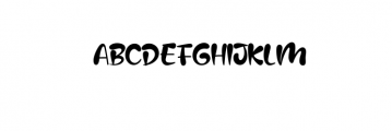 Beloved Daughter.ttf Font UPPERCASE