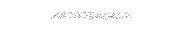 Berlin Signature.ttf Font UPPERCASE