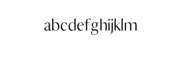 Berton-Regular.otf Font LOWERCASE