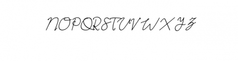 Best Signature Italic Font UPPERCASE