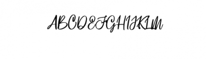 Bestvibes.otf Font UPPERCASE