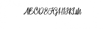 Bestvibes.ttf Font UPPERCASE