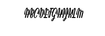 Bettaria.otf Font UPPERCASE