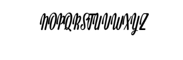 Bettaria.otf Font UPPERCASE