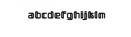 beat box trendy typeface Font LOWERCASE