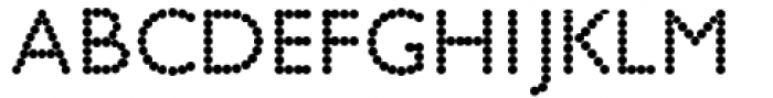 Bead Chain Regular Font UPPERCASE
