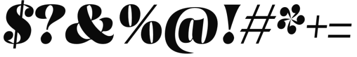 Beagley Display Condensed Italic Font OTHER CHARS