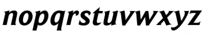 Beaufort Pro Bold Italic Font LOWERCASE