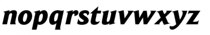 Beaufort Pro Heavy Italic Font LOWERCASE