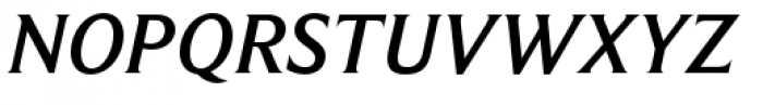 Beaufort Pro Medium Italic Font UPPERCASE