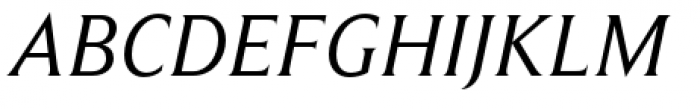 Beaufort Pro Regular Italic Font UPPERCASE