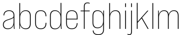 Bebas Neue Pro Sm ELg Font LOWERCASE