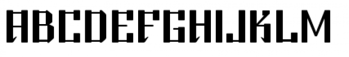 Beijing Font UPPERCASE