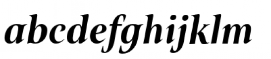 Belda Condensed ExBold Italic Font LOWERCASE