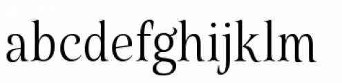 Belda Condensed Light Font LOWERCASE