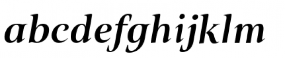 Belda Extended Bold Italic Font LOWERCASE