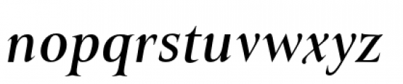 Belda Normal Medium Italic Font LOWERCASE