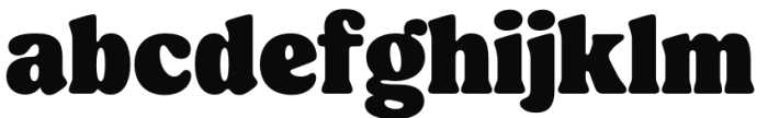 Berliner Regular Font LOWERCASE