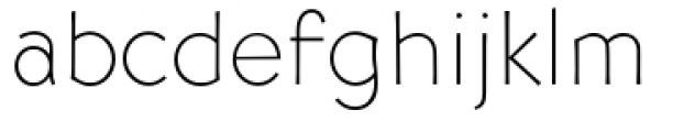 Bernhard Gothic Extra Light Font LOWERCASE