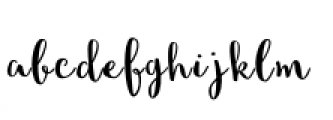 Berrylicious Font LOWERCASE