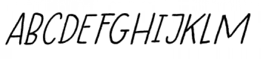 Betula Italic Font UPPERCASE