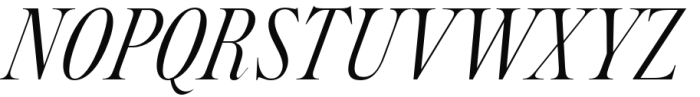 Between Century Italic Serif Font UPPERCASE