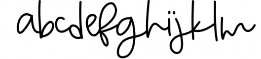 Beach Bum - Handwritten Script Font Font LOWERCASE