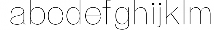Beacher Sans Serif Typeface 1 Font LOWERCASE