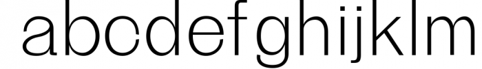 Beacher Sans Serif Typeface 4 Font LOWERCASE