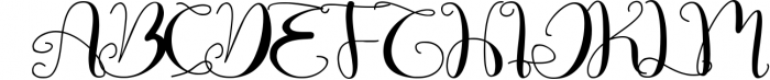 Beautiful Variella - Modern Calligraphy Font 1 Font UPPERCASE
