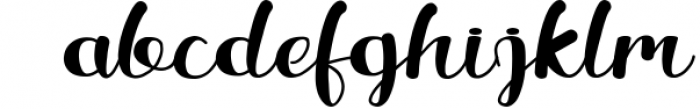 Beautiful Variella - Modern Calligraphy Font 1 Font LOWERCASE