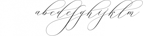 Beautiful in White Font LOWERCASE