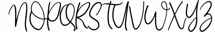 Beauty Anastasya - Handwritten Calligraphy Font UPPERCASE