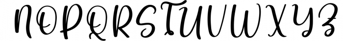 Beauty Pastel - Script Handwriting Font UPPERCASE