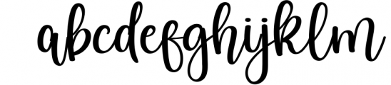 Beauty Pastel - Script Handwriting Font LOWERCASE