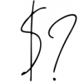 Beauty Signature - Handwritten Font 1 Font OTHER CHARS