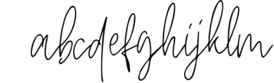 Beauty Signature - Handwritten Font 1 Font LOWERCASE