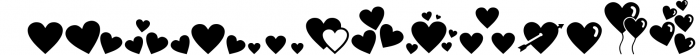 Beauty and Love - Font Duo and Extra Heart Dingbat 1 Font LOWERCASE