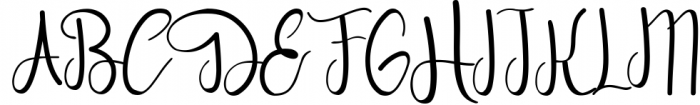 Beautype - Simple Script Font Font UPPERCASE