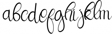 Beautype - Simple Script Font Font LOWERCASE
