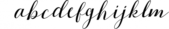 Bebby Script Font LOWERCASE