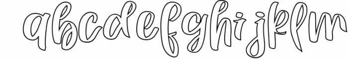 Bebec Pedas - Beautiful Script Font Font LOWERCASE