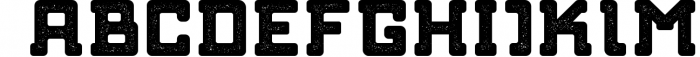 Bebop Slab Serif Font Family 1 Font LOWERCASE