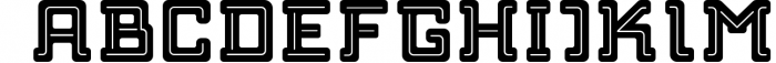 Bebop Slab Serif Font Family 3 Font LOWERCASE