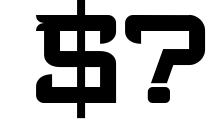 Bedengkang Typeface Font OTHER CHARS