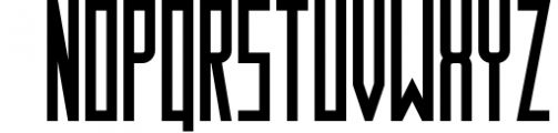 Behemoth Typeface Font UPPERCASE